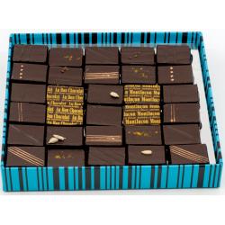 Boite 30 chocolats noirs et laits assortis