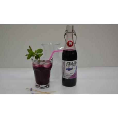 Sirop Myrtilles Sauvages Sirop Myrtilles Sauvages