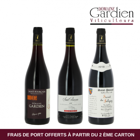 Offre Cépages Rouges - vins de Saint-Pourçain (6 bouteilles)