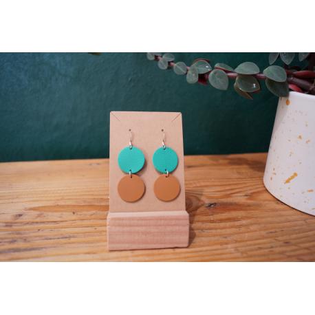 Boucles D'oreilles Dauphin De Mer En Cuir Synthétique – Bijou Femme Tendance Pour Fêtes, Cadeau élégant | Crochet Argent 925