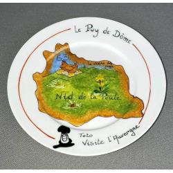 Toto visite l'Auvergne Puy Nid de la Poule
