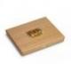 Coffret chêne couteau à steak Le Thiers® Art Déco manche bois précieux