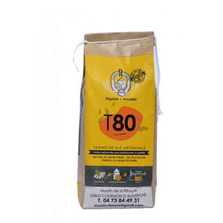 Farine T80 - 1 kg Farine T80 - 1 kg