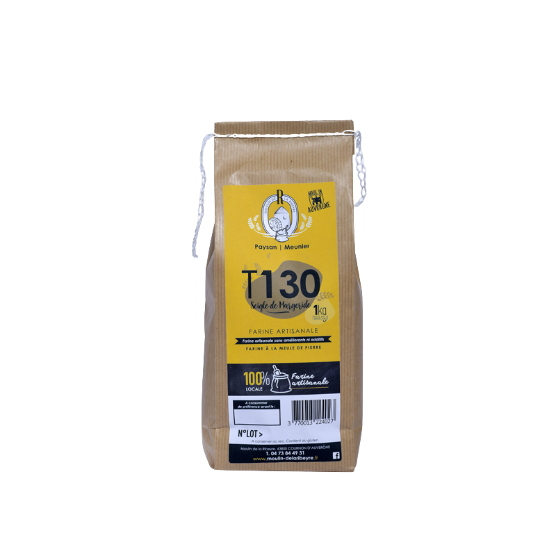 Farine de seigle T130 - 1kg