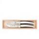 Coffret hêtre set à fromage Le Thiers® manche inox