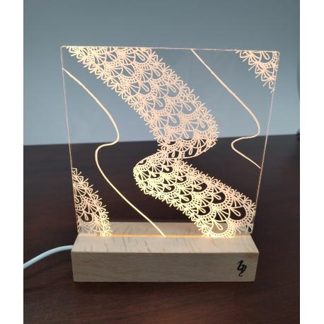 Lampe Bureau USB Ruban de Dentelle Lampe Bureau USB Ruban de Dentelle