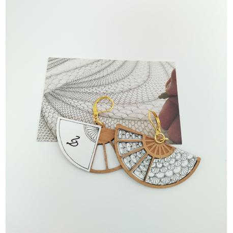 Boucles d' Oreilles Bois Boucles d' Oreilles Bois