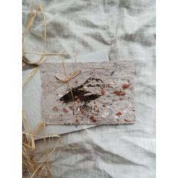 Carte postale du puy de Dôme et enveloppe