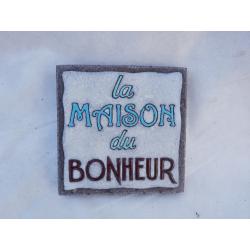 mini tableau "LA MAISON DU BONHEUR"
