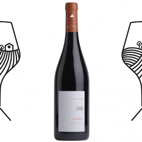 Gamay 348 - Vin rouge AOP (6 bouteilles de 75cl) Gamay 348 - Vin rouge AOP (6 bouteilles de 75cl)