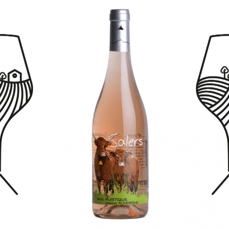 Vache Salers Rosé - Vin rosé IGP