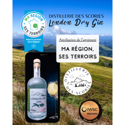 London Dry Gin genièvre & verveine - 42% vol. - 50 cl