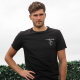 T-shirt coton noir (H)