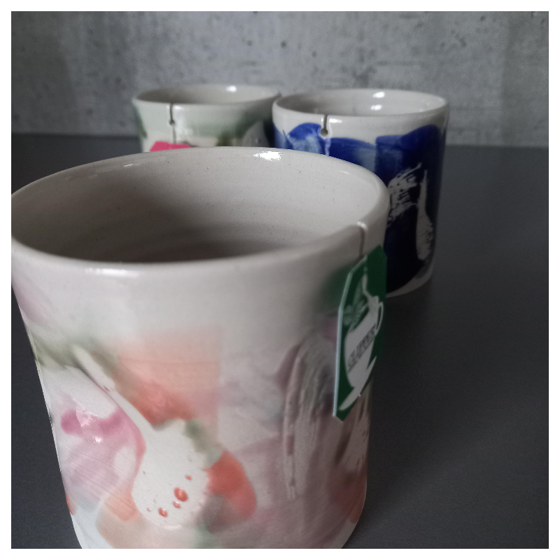 Mug pour sachet de thé