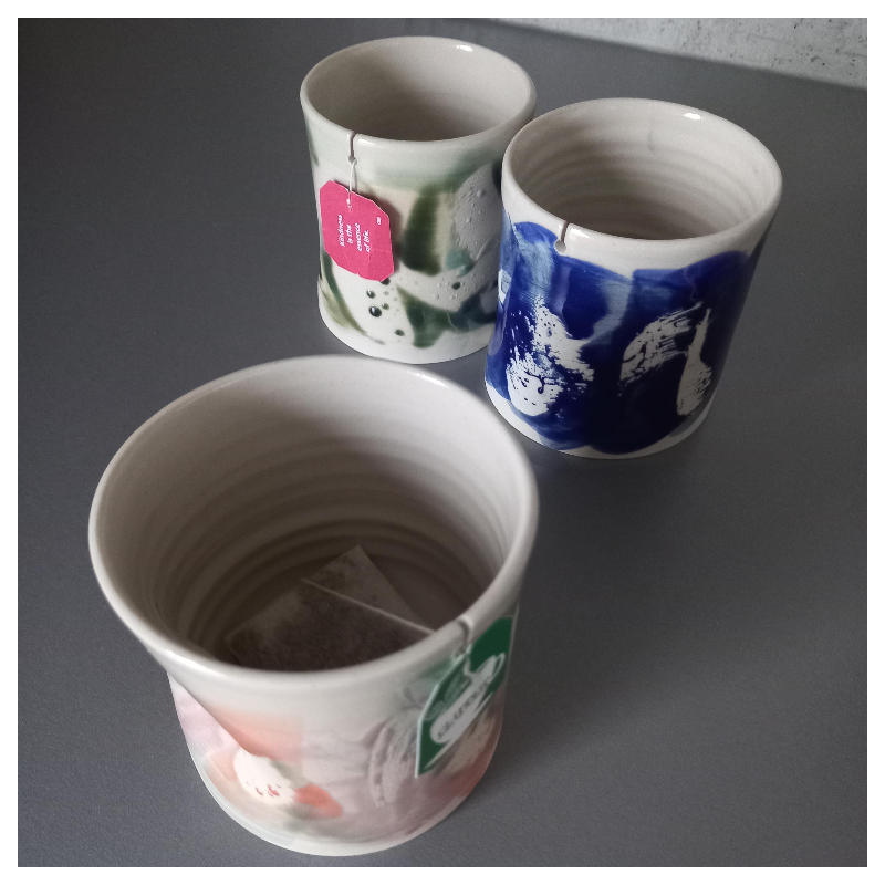 Mug pour sachet de thé