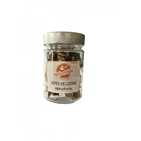 Cèpes de Lozère déshydratés 30g Cèpes de Lozère déshydratés 30g