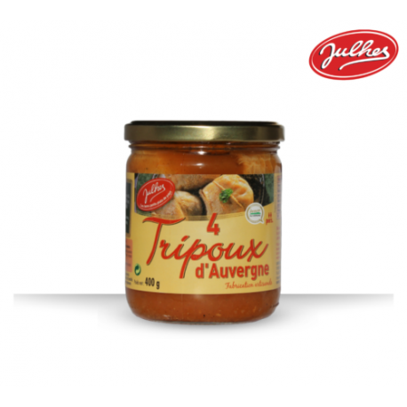 Bocal de 4 Tripoux d'Auvergne Julhes 400g Bocal de 4 Tripoux d'Auvergne Julhes 400g