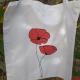 Tote bag en toile "Coquelicots"