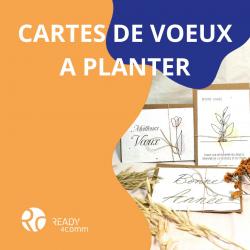 CARTES DE VŒUX À PLANTER