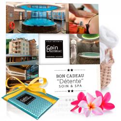 Bon Cadeau Spa : Modelage 50min + accès au spa de 2h