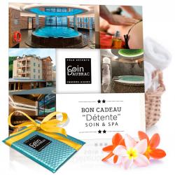 Bon Cadeau Spa : Modelage 30min + accès au spa de 2h