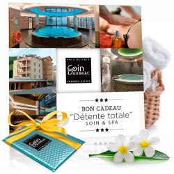 Bon Cadeau Spa : Modelage 50min + accès au spa de 2h