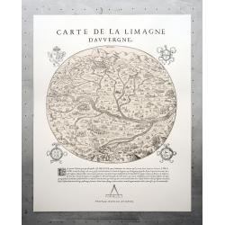 Carte de la Limagne d'Auvergne