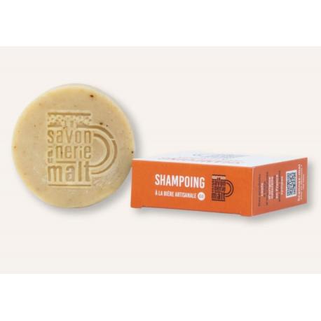 Shampoing à la bière artisanale Bio - 100 gr.