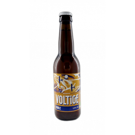 Carton 12x33cl bières bio Double | Brasserie Voltige