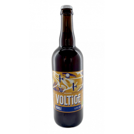 Carton 6x75cl bières bio Double | Brasserie Voltige