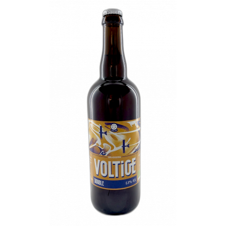 Carton 6x75cl bières bio Double | Brasserie Voltige Carton 6x75cl bières bio Double | Brasserie Voltige