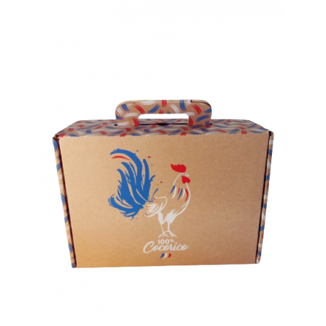 Valisette carton Voyage Gourmand 38,4cm Valisette carton Voyage Gourmand 38,4cm
