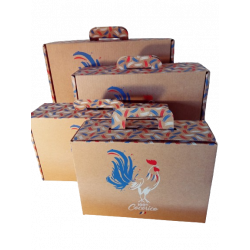 Valisette carton Voyage Gourmand 25cm