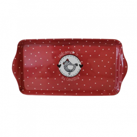 Plateau Poule en mélanine gm Plateau Poule en mélanine gm