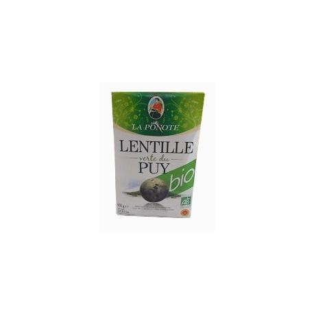 Lentilles Vertes du Puy BIO 500gr