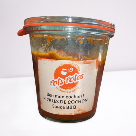 Pickles de cochon Sauce BBQ Pickles de cochon Sauce BBQ