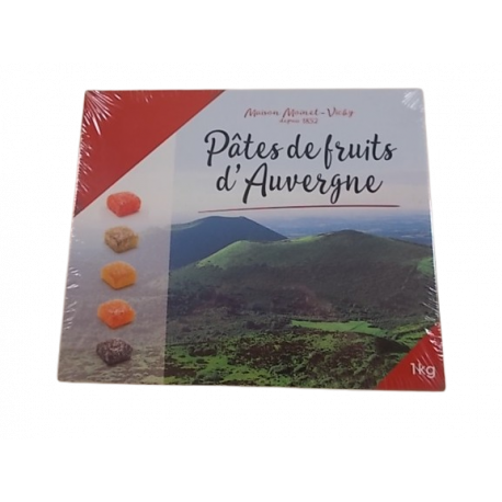 Boîte Pâtes de Fruits 1kg Moinet Boîte Pâtes de Fruits 1kg Moinet