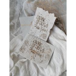 Carte postale Avec grains (de folie)
