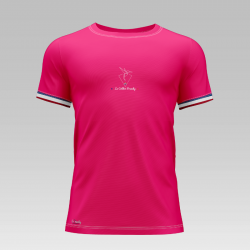 T-shirt de sport Made In France : Le Rose (H)