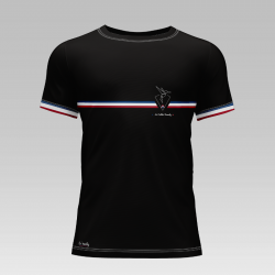 T-shirt de sport Made in France : Le Classique Noir (H)