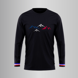 T-shirt de sport Made In France : Le Montagnard - ML (F)