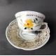 Tasse a cafe pivoine capucine recto verso