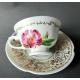 Tasse a cafe pivoine capucine recto verso