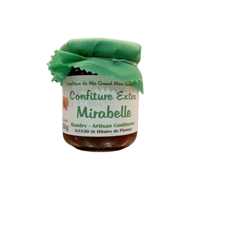 Confiture Extra Mirabelle 250gr Confiture Extra Mirabelle 250gr