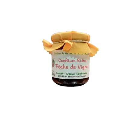 Confiture Pêche de Vigne 250gr