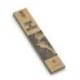 Couteau santoku 13cm Le Thiers® lame satinée manche olivier