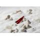 Boucles d'oreilles fines rouge - MAGMA