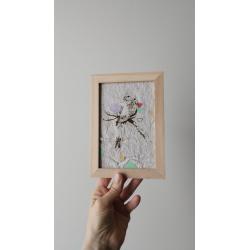 Carte postale perroquet