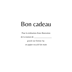 Bon cadeau
