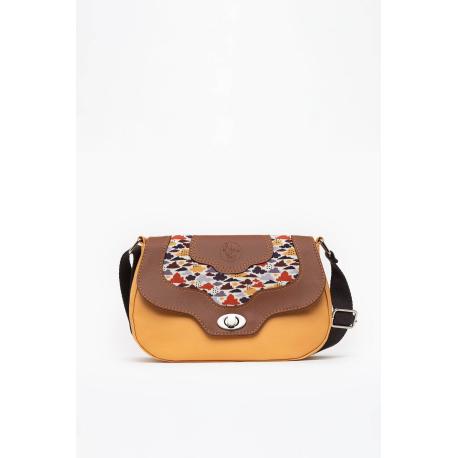 Sac bandoulière Mélo Brume